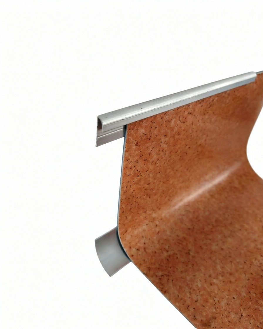 Perfil de remate de aluminio 01